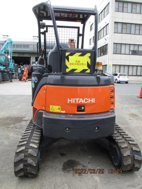 日立建機 ミニショベル ZX35U-3 グラスパー付 | 中古建機を探す